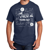 Birthday Square Root Math Problem Fun Calculation 68th T Shirt Basic T-shirt | Artistshot