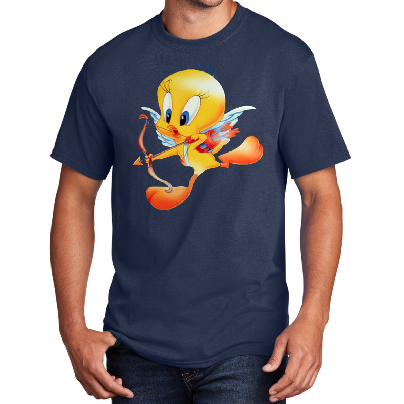 Tweety Bird Basic T-shirt by robinjumpstart | Artistshot