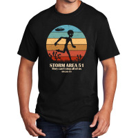 Storm Area 51 Basic T-shirt | Artistshot