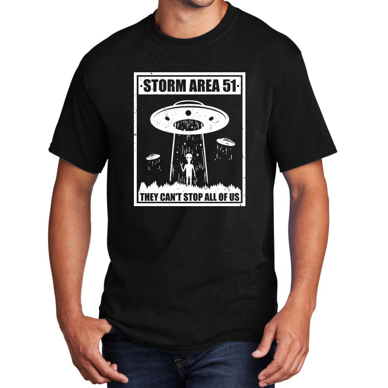 Storm Area 51 6 Basic T-shirt | Artistshot