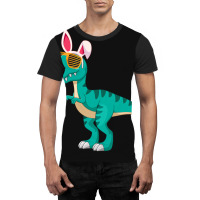 Funny Easter Dino Bunny Dinosaur Trex T Rex Graphic T-shirt | Artistshot