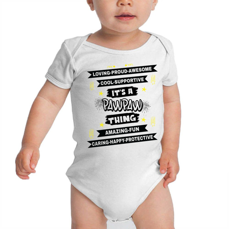 It's A Pawpaw Thing Baby Bodysuit by SabriAcar | Artistshot