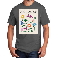 Flower Market Basic T-shirt | Artistshot