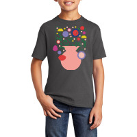 Flowers T  Shirtjar  Flowers Mediterranean Happy Time Traveling Colorf Basic Youth T-shirt | Artistshot