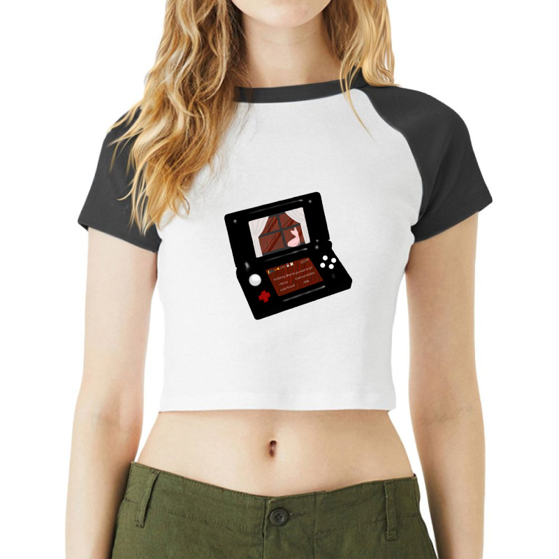 Game On Fight Or Flight Raglan Crop Top by IrvetteDove | Artistshot