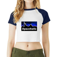 Spaceballs The T-shirt-gvwp5 Raglan Crop Top | Artistshot