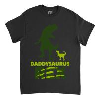 Daddysaurus Rex Dinosaur Daddy Trex Dad Classic T-shirt | Artistshot