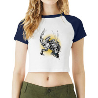 Thunderjaw Raglan Crop Top | Artistshot