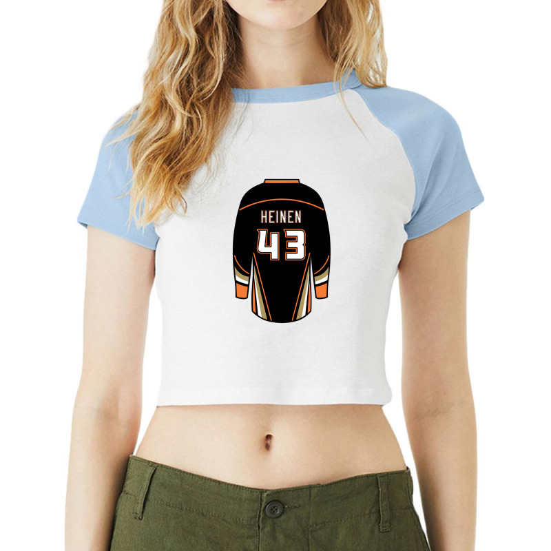 Danton Heinen Jersey Raglan Crop Top by TinaJosey | Artistshot