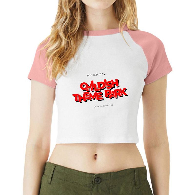 Tgf Raglan Crop Top by cm-arts | Artistshot