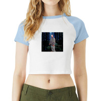 This Is The Skin Of A Killer Bella 1 Raglan Crop Top | Artistshot