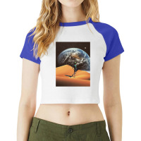 Isolation Planet 1 Raglan Crop Top | Artistshot