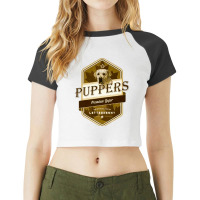 Letterkenny Puppers Premium, Letterkenny, Puppers, Premium, Letterkenn Raglan Crop Top | Artistshot