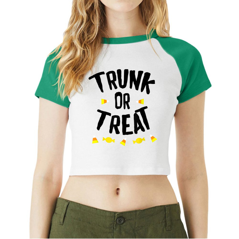 Christian Halloween Trunk Or Treat Church Raglan Crop Top by BrodyEdgmon | Artistshot