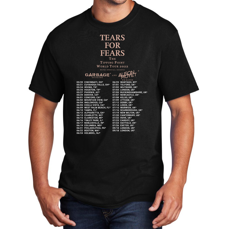 Tears For Fears Basic T-shirt by shinkengold | Artistshot