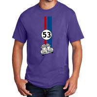 Herbie Vintage Look 53 Car Race Number Basic T-shirt | Artistshot