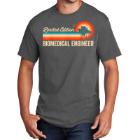 Biomedical Engineer Funny Birthday Tee Retro Vintage Men Dad T Shirt Basic T-shirt | Artistshot