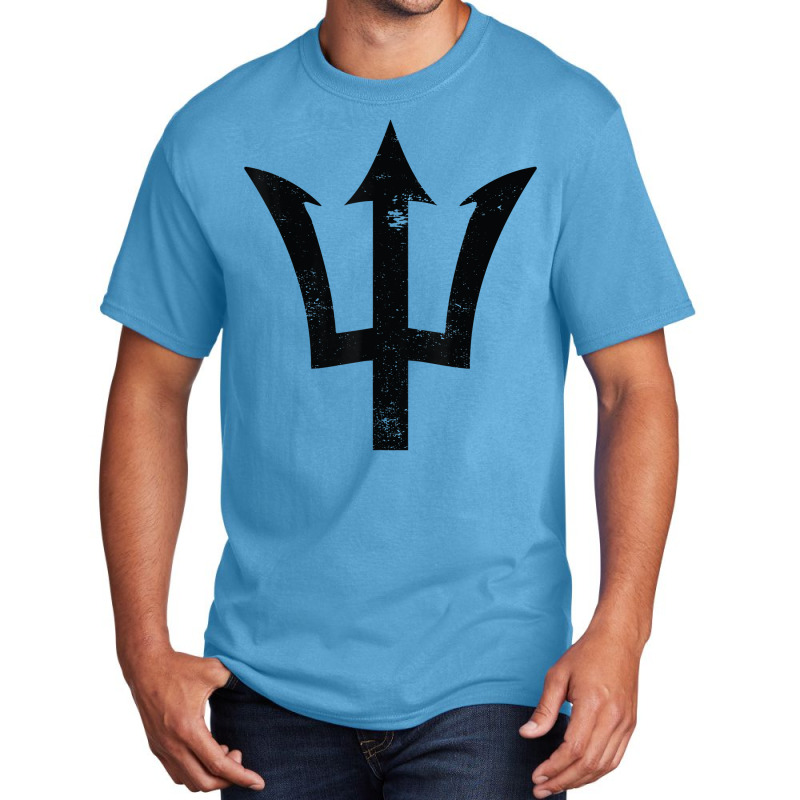 Poseidon Symbol T Shirt Trident Greek God Mythology T Shirt Basic T-shirt | Artistshot