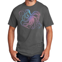 Octopus Shirt Cool Vintage Marine Biologist Ocean Sea Life 1 T Shirt Basic T-shirt | Artistshot