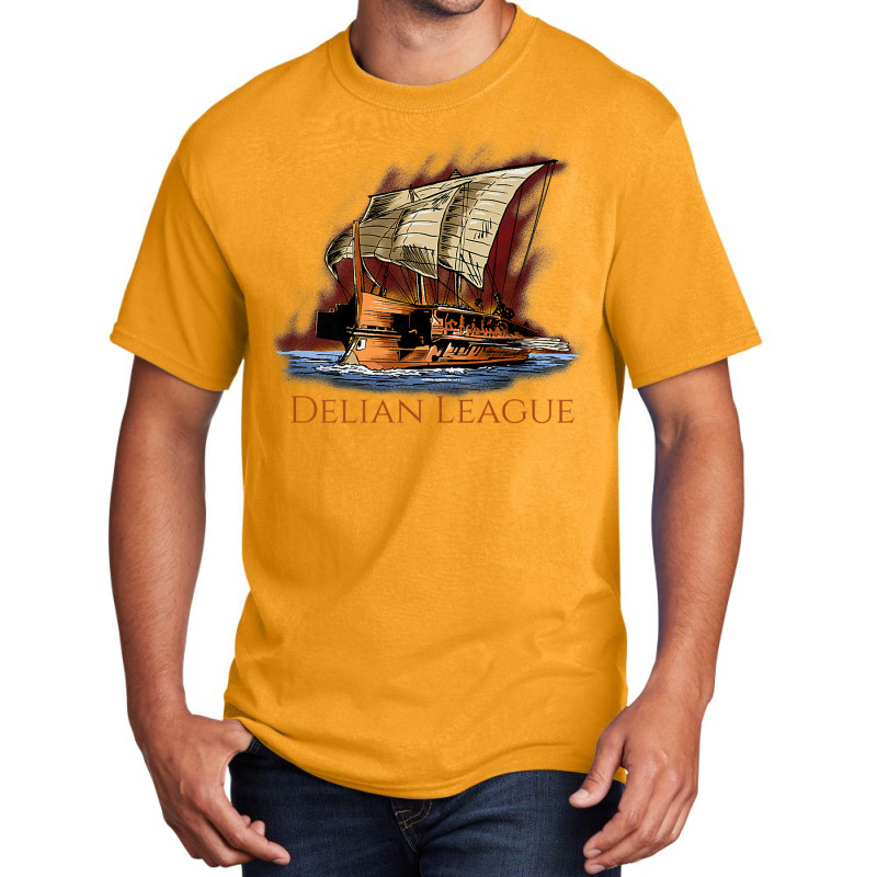 Ancient Greek History   Delian League   Athenian Trireme Premium T Shi Basic T-shirt | Artistshot