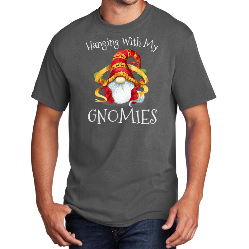 Hanging With My Gnomies Nordic Santa Gnome Christmas T Shirt Copy Copy Basic T-shirt | Artistshot