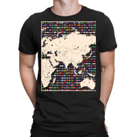 Country Flag Travelling World Map World Flags T-shirt | Artistshot