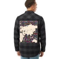 Country Flag Travelling World Map World Flags Flannel Shirt | Artistshot