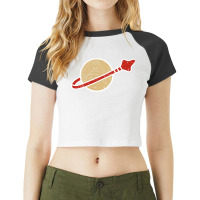 Classic Spaceman 1978 Vintage Essential' Raglan Crop Top | Artistshot