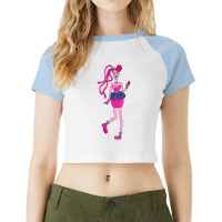 Mommy Long Legs Raglan Crop Top | Artistshot