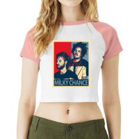 Milky Chance Classic Raglan Crop Top | Artistshot