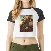 Sans Titre Tshirt Classique Raglan Crop Top | Artistshot