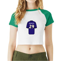 Ar'darius Washington Jersey 1 Raglan Crop Top | Artistshot