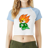 Evil Carnation (cagney Carnation) Classic Raglan Crop Top | Artistshot