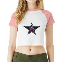 Birmingham Squadron Raglan Crop Top | Artistshot