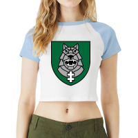 Mechanized Infantry Brigade Iron  Lithuanian Land Forces (llf)  Lithua Raglan Crop Top | Artistshot