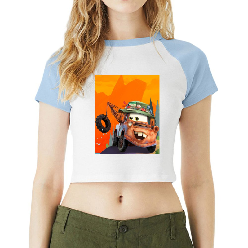 Mater Raglan Crop Top by cm-arts | Artistshot