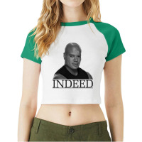 Indeed Raglan Crop Top | Artistshot