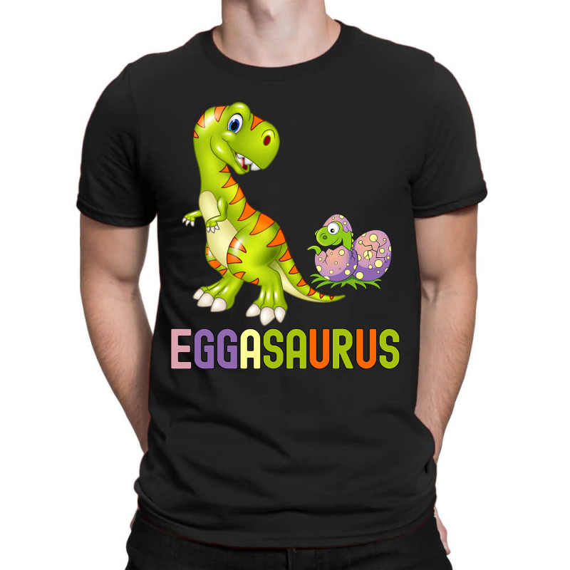 Cute Eggasaurus Stegosaurus Egg Dinosaur Happy Eas T-shirt | Artistshot