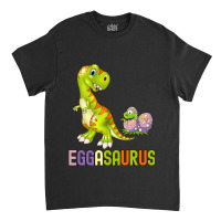 Cute Eggasaurus Stegosaurus Egg Dinosaur Happy Eas Classic T-shirt | Artistshot