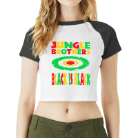 Jungle Brothers Raglan Crop Top | Artistshot