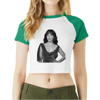 Olivia Cooke Raglan Crop Top | Artistshot