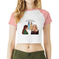 We Were Friends Raglan Crop Top | Artistshot