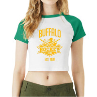 Distressed Retro Sabre Look Party Tailgate Gameday Fan Gift Raglan Crop Top | Artistshot