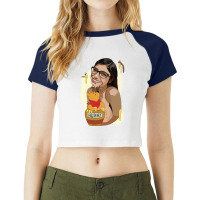 Love Hunny Raglan Crop Top | Artistshot