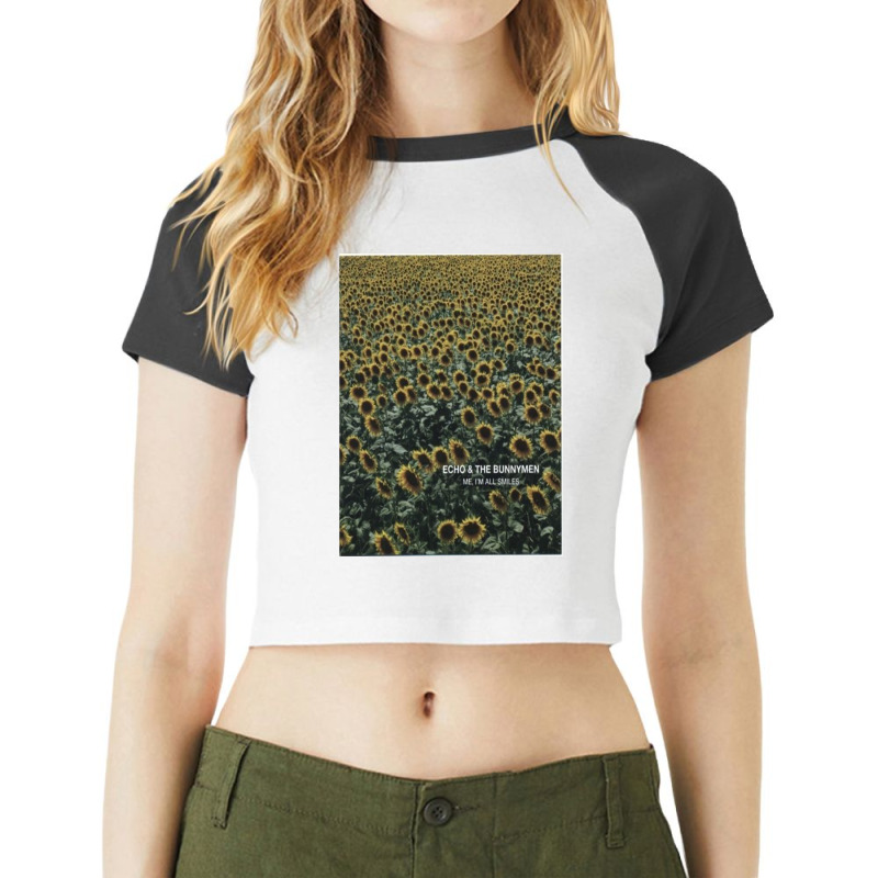 Smiles Raglan Crop Top by cm-arts | Artistshot