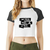 Triathlon Raglan Crop Top | Artistshot