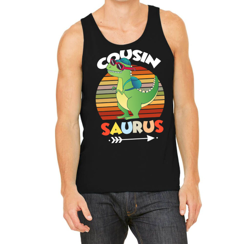 Cousin Saurus Trex Best Cousin Ever Dinosaur Dino  Tank Top | Artistshot