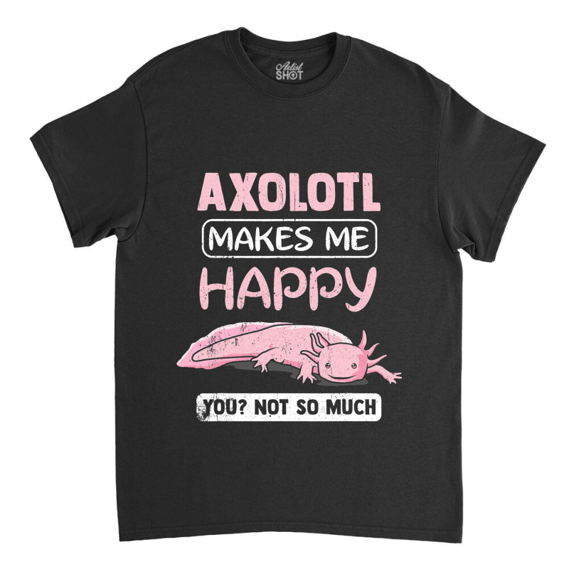 Axolotl Gift Kawaii Childrens Reptile Larve Lizard Classic T-shirt | Artistshot