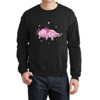 Axolotl Gift Kawaii Childrens Reptile Larve Lizard Crewneck Sweatshirt | Artistshot