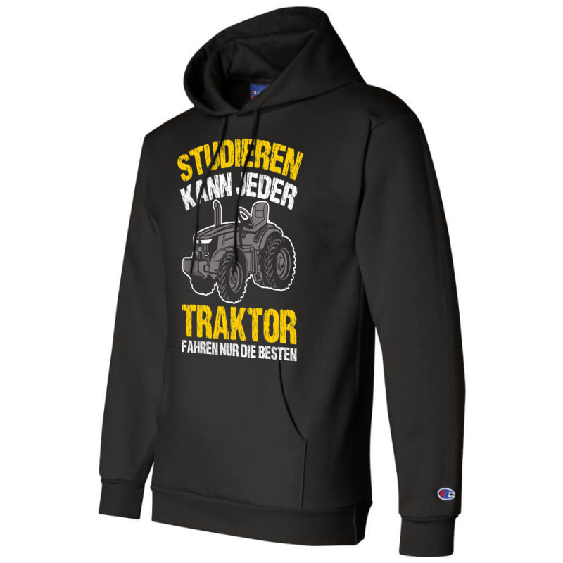 Any Tractor Can Drive Only The Best Farmer 1 Champion Hoodie | Artistshot